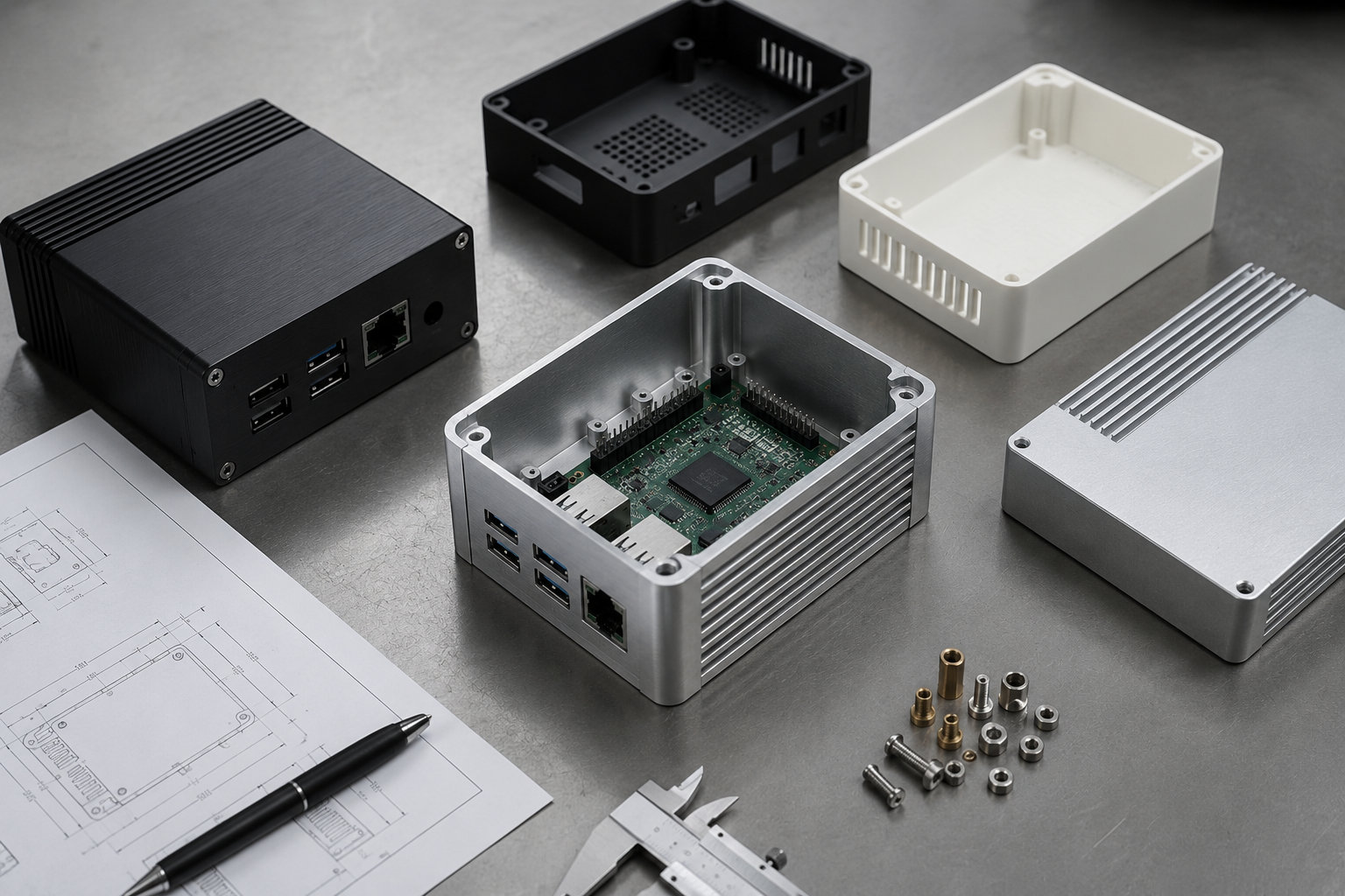 Custom Enclosures for AI, Arduino and Raspberry Pi Projects: A Manufacturing Guide